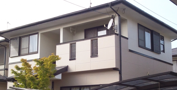 糸島市　ALC　カラーベスト　コロニアル　外壁塗装　屋根塗装