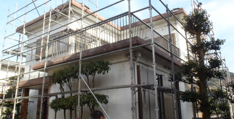 福岡市早良区　M様邸　PC（プレキャストコンクリート）・屋上防水　塗装工事