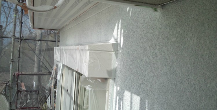 糟屋郡宇美町　M様邸　外装板（ボード）・カラーベスト（コロニアル）　塗装工事